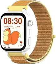 DCU TECNOLOGIC - Smartwatch for Children with Android System - Whatsapp - GPS Positioning - Video Calls - SOS Button - Parental Control - Colour: Orange, Normal