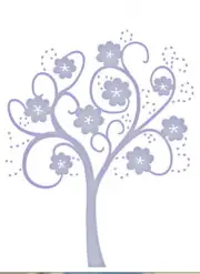Emboss Folder Tree Flower Cuttlebug Sizzix Big Shot Cardmaking Scrapbook Craft