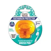 GuruNanda Brush Pods (1 Pack) - Toothbrush Head Cover for Manual & Electric Brus