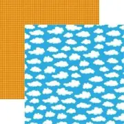 12x12 ToyBox Cloudy Day Paper - 5 Sheets Toy Story