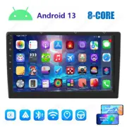Android 13 Car Stereo Radio Head Unit 9" Double Din 8-Core 4+64G GPS CarPlay DSP