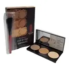 SMASHBOX Step-by-Step Contour KIT Contour/Bronze/Highlight FREE Brush