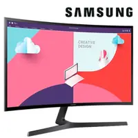 在飛比找PChome24h購物優惠-SAMSUNG三星 24吋 S24C366EAC 1800R