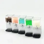 1:12 Scale Dollhouse Miniatures Accessories Mini Drinks Juice Machine Store Shop