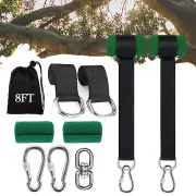 8Ft Heavy Duty Tree Swing Hanging Strap Kit Adjustable Hammock Hanging Kit