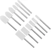 Mobestech Soft Wool Polishing Wheel Set 1 Set Assortment Felt Polishing Watch Polisher Tool Buffing Wheel for Delicate Surfaces