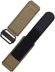[AMGHCGTEEW] Comfortable And Breathable Hook And Loop Fastener Nylon Watchbands Fit For Panerai Fit For Bell Fit For Ross Canvas Watch Strap 22 24mm