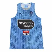NSW Blues State of Origin Men's Training Singlet - Size 3XL