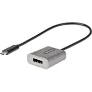 StarTech.com USB C to DisplayPort Adapter, 8K/4K 60Hz USB-C to DisplayPort 1.4 Adapter, DSC, USB Type-C to DP Video Converter