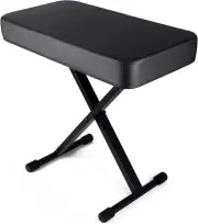 Piano Bench Piano Stool, Keyboard Bench Easy to Adjust, Comfortable Padded Piano
