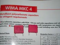 在飛比找Yahoo!奇摩拍賣優惠-德國WIMA MKC4 1.2uF 100V 20% 腳距: