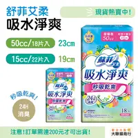 在飛比找蝦皮購物優惠-【換包裝！】來復易 蘇菲 艾柔 吸水淨爽 護墊 漏尿 棉墊 