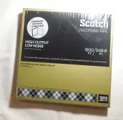 Sealed Reel Scotch 207 Professional Mastering Tape 1800 Feet