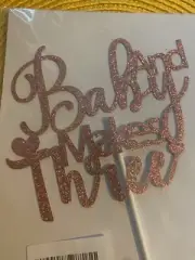 Baby Makes Cake Topper