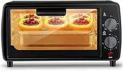 oven mini oven air fryer oven Mini Oven 9L,Adjustable Temperature 0-230 ℃ and 60 Minute Timer,3-Layer Household Baking Electric Oven Full Automatic Convection Countertop Toaster Oven Toaster Oven Ai