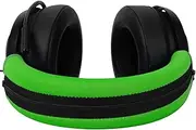 Kraken V2 & PRO Headband Cover, JARMOR Replacement Head Band Protector with Zipper [ Easy Installation ] for Razer Kraken V2 & V2 Pro Headphones (Oval & Round Cushion) ONLY (Green)