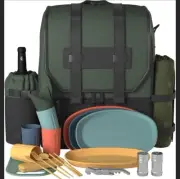 Backpack Cooler Lunchbox Fern & Soul Lunch Bag MSRP $80