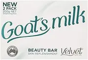 Velvet Goats Milk Beauty Bar Soap 2pk