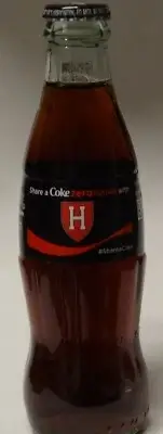Harvard Crimson Coke Zero Team Bottle 8oz