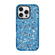 iPhone 16 Pro Impact Case Brushed Cheetah Black