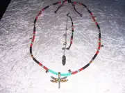 .Rhythm Beads for Horses with 1 mane clip . Handmade in Australia.