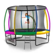 NNEDPE Kahuna Rainbow 10ft Trampoline