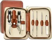 Stainless Steel Manicure Tools Nail Clippers Set Manicure Complete 8 Pcs Set,8pcs