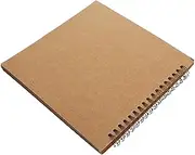 FONDOTIN Scrapbook Album Family Scrapbook Couples Adventure Book Commemorative Photo Album Wedding Scrap Book Khaki Kraft Paper