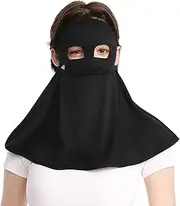 [OH! ANY TIME ANY WEAR] Full Face Cover UPF 50+ Women Bandanas with Ear Loops Summer Reusable SLF5M046T