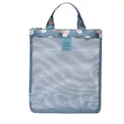 3Pcs Portable Mesh Beach Storage Bag Light Travel Wash Bags