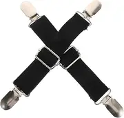 Universal Trousers Leg Fastener Boot Straps for Women Men Motorcycle Pants Clip Bed Sheets Holders Weatherproof Easy to Adjust