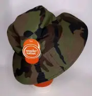 Wonder Nation Boys Camouflage One Size Bucket Hat NWT