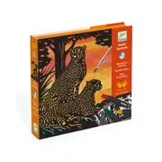 Djeco Backlight Watercolour Workshop Educational Kids Creative Art Book 6y+