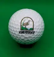 Sandpiper Bay logo golf ball (Sunset Beach, North Carolina) - NEW
