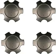 R17 Wheel Center Caps 56069440 2003 to 2007 Hub Cover Hubcaps Compatible for Toyota Tundra Sequoia 4Pcs(4Pcs Dark Grey)