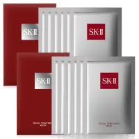 在飛比找Yahoo奇摩購物中心優惠-SK-II 青春敷面膜 (6片盒裝)*2 (百貨專櫃貨)