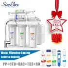5 Stage Undersink Reverse Osmosis Water Filtration System 75 GPD Membrane Filter