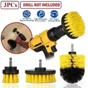 Brush Set Cleaning Drill Brush Kit Carpet Tile Power Scrubber Cleaner Attachment