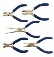 Model Making Tools & Accessories - 560305 - 5 PIECE MINI PLIER SET W/BAG