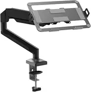 MagiDeal Monitor Mount Display Screen Bracket Cantilever Utensil Adjustable Notebook Holder Full Motion Pole for Workspace Home-Worker, Black