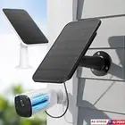 4W Solar Panels for Eufy Eufycam Cam E/2C/2 Pro Wall Mount+9.8ft USB Power Cable