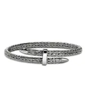 John Hardy Black Rhodium Plated Sterling Silver Spear Flex Bracelet