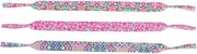 [Gadpiparty] 3PCS Eyewear Strap Neoprene Slip Glasses Hanging Rope for Swimming Skiing Sports Fit Goggle Cord Floral Designs Comfortable Durable Lanyard for Outdoor Use