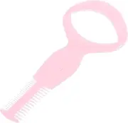 Mikinona Plastic Mascara Applicator Guard Tool Eyebrow Comb Durable Hard Plastic Random Color Sided Design for Easy Grooming of Eyelashes and Eyebrows Random Color