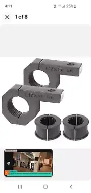 1inch ~ 2inch Bull Bar Roll Tube Mounting Bracket Clamps