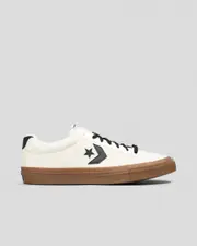 [Converse] Converse Men's Sport Casual Shoes in Vintage White/Black/Dark Honey Size 8 8 Vintage White/Black/Dark Honey