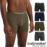 在飛比找PChome24h購物優惠-【Icebreaker】男 Anatomica 四角開口內褲