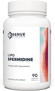 RENUE By Science Spermidine (Liposomal) - Bioavailable Formula for Increased Absorption - 90 Capsules