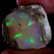 Ethiopian Opal Welo Fire Rough CRYSTAL 17.70 Cts AAA Cutting Jewelry USA DEALER