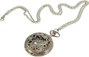[LIFKOME] Pocket Watch Men's Necklaces Choker Necklaces for Woman Necklaces for Men Retro Decor Mens Watch Pocket Chain Watch for Men Metal Watch Small Watch Zinc Alloy